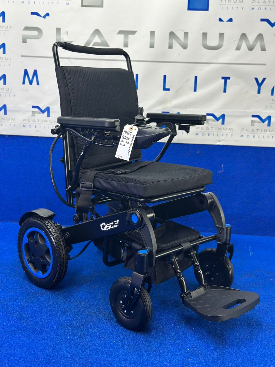 2024 SUNRISE Q50 R 4MPH FOLDING ELECTRIC WHEELCHAIR POWERCHAIR 1464