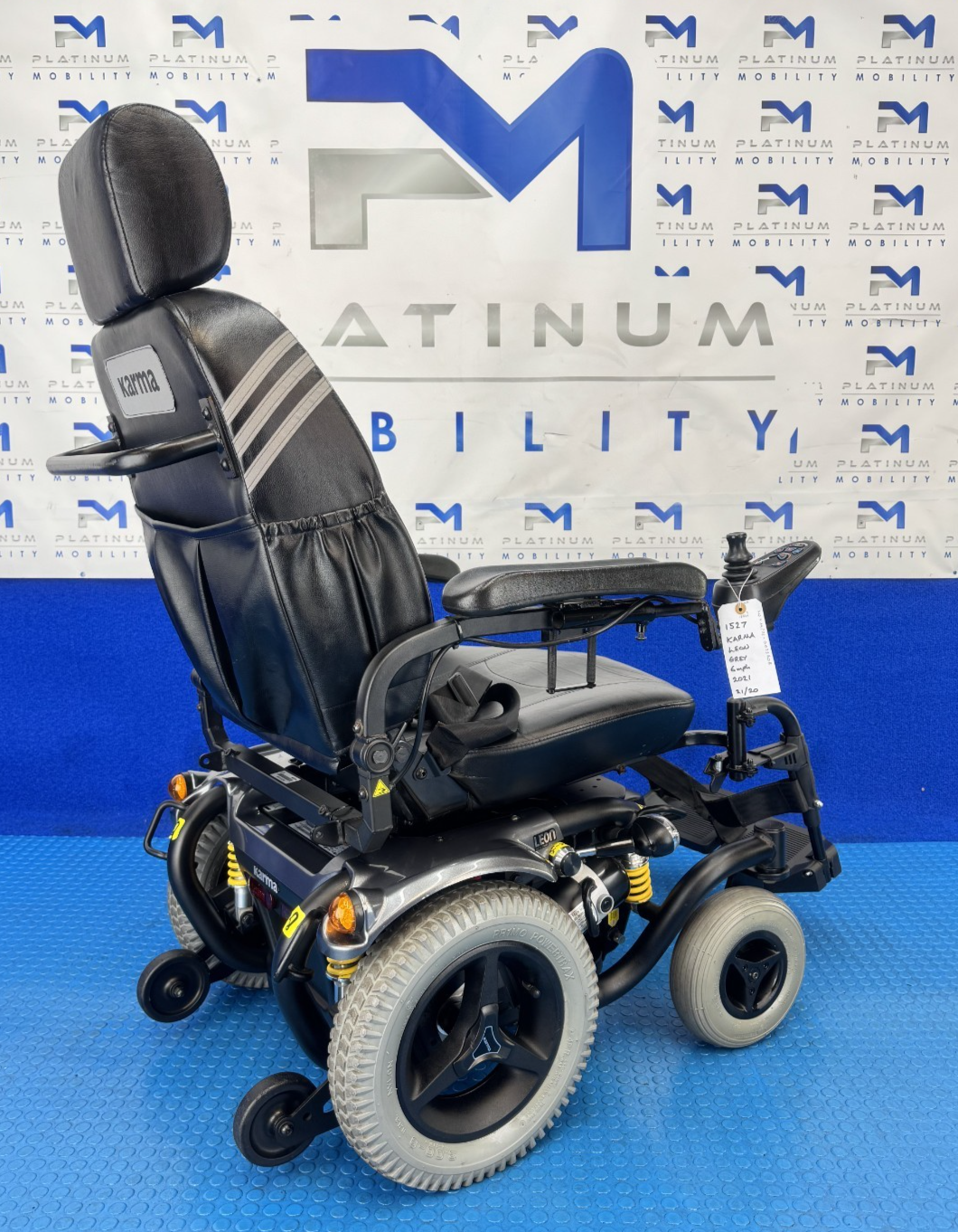 KARMA LEON 6MPH ELECTRIC POWERCHAIR | AIR TYRES | NEW BATTERIES 1527