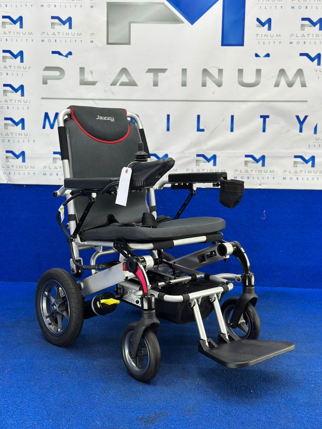 Pride iGo Plus Folding Powerchair 4Mph – Lightweight Electric Wheelchair (1737)