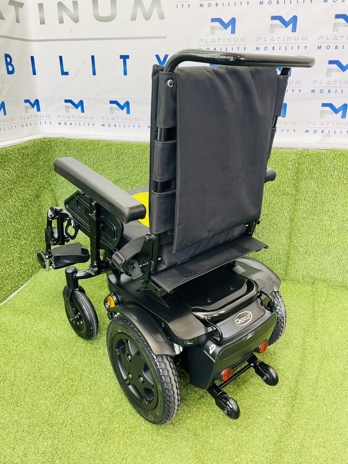 SUNRISE Quickie Q100 R 4 MPH Compact Mobility Electric Wheelchair Powerchair