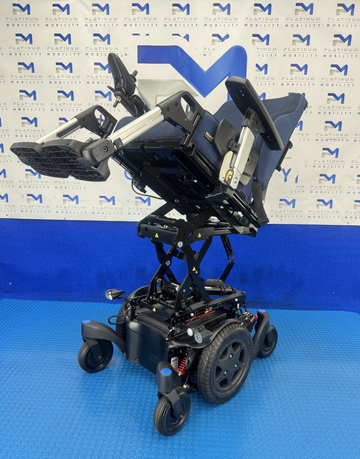 SUNRISE QUICKIE Q500M 6MPH ELECTRIC WHEELCHAIR RISER POWERCHAIR 2278