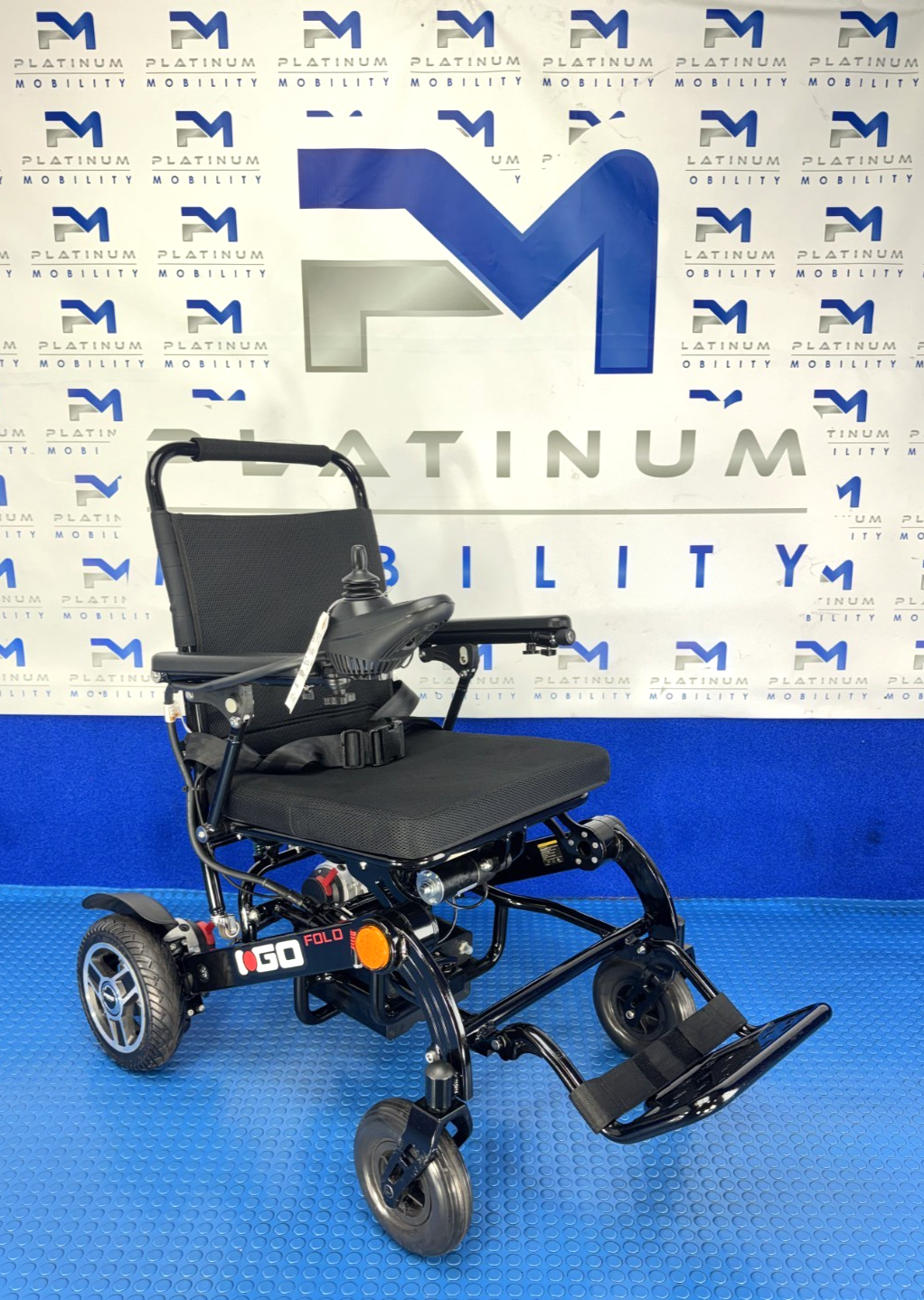 Pride iGo Plus Folding Powerchair 4Mph – Lightweight Electric Wheelchair 1690