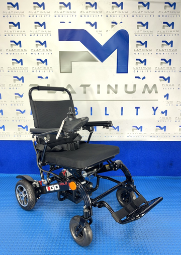 Pride iGo Plus Folding Powerchair 4Mph – Lightweight Electric Wheelchair 1690