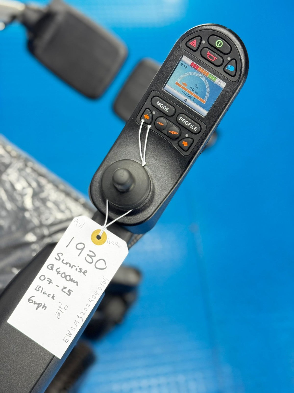 2025 Sunrise Quickie Q400M MWD 6mph Powerchair Electric Wheelchair Mobility 1930