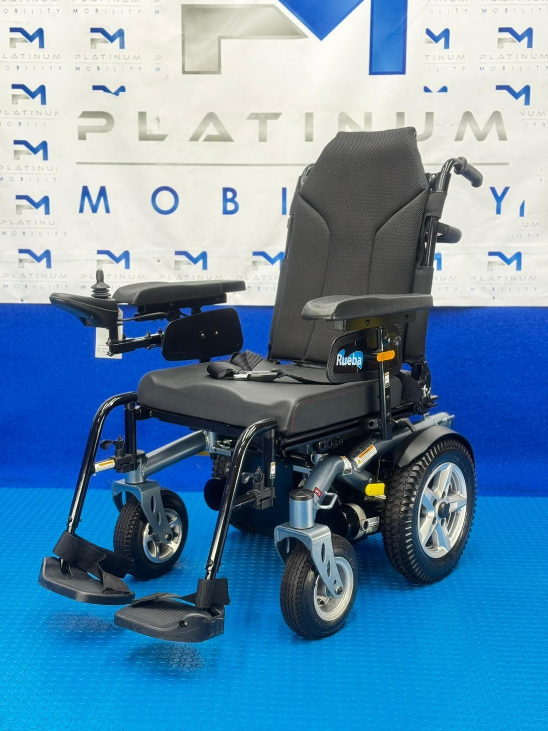 Rascal Rueba CT 4mph All Terrain Electric Wheelchair Powerchair Mobility 1120