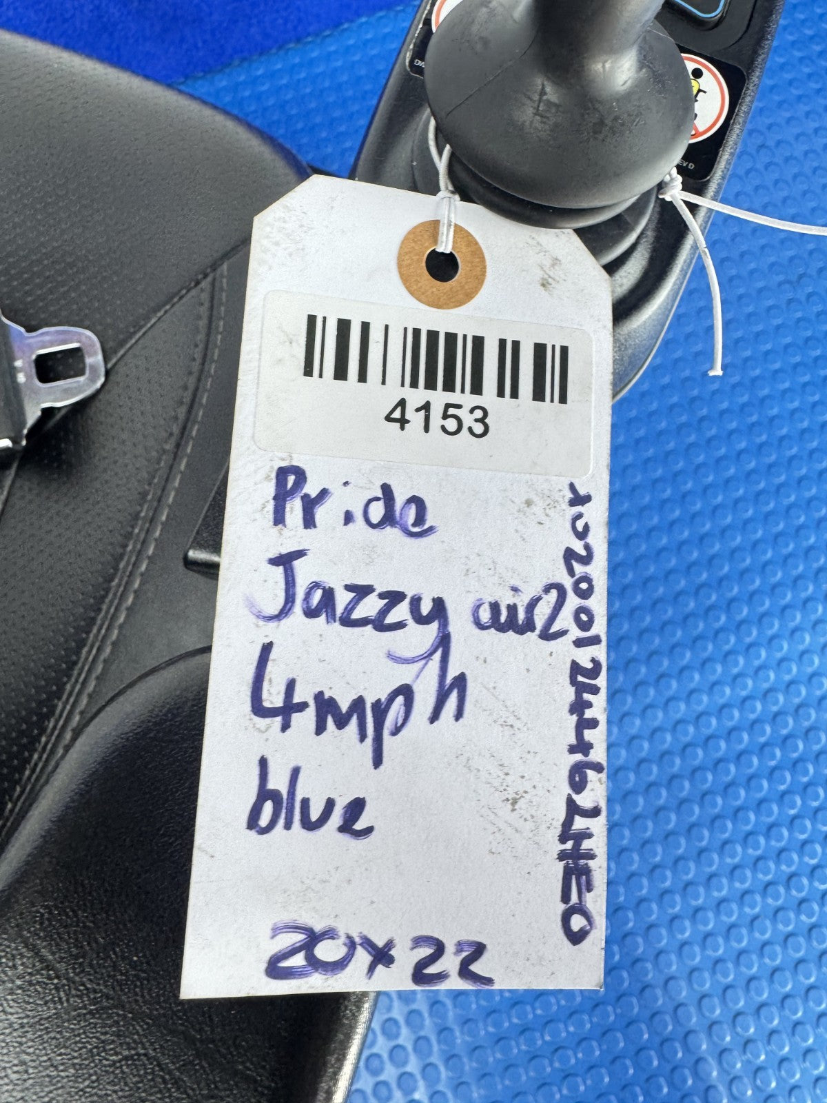 Pride Jazzy Air 2.0 PowerChair 4 Mph With Electric Seat Lift 4153