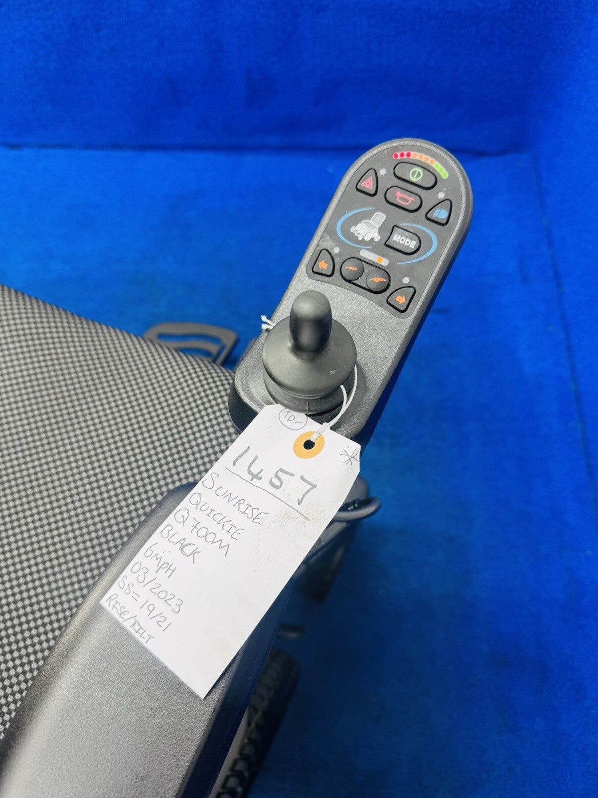 SUNRISE QUICKIE Q700 M 6MPH POWERCHAIR MOBILITY ELECTRIC WHEELCHAIR 1457