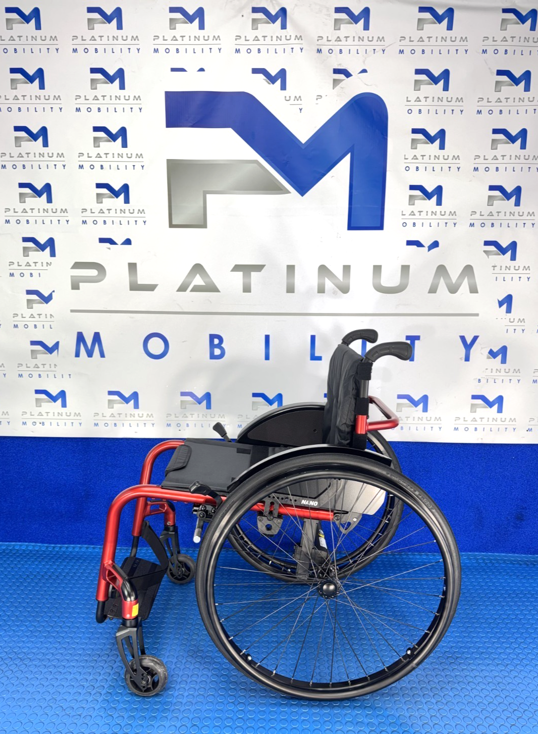 BRAND NEW Meyra Nano Active Manual Wheelchair Red No VAT Sunrise