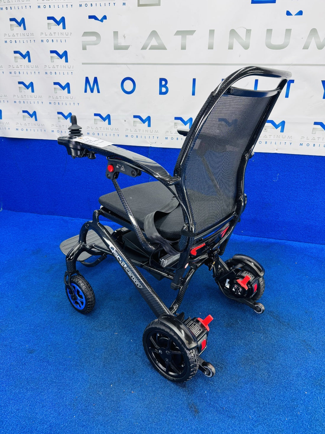 Sunrise QUICKIE Q50R CARBON FIBRE ELECTRIC POWERCHAIR FOLDING 4MPH 1777