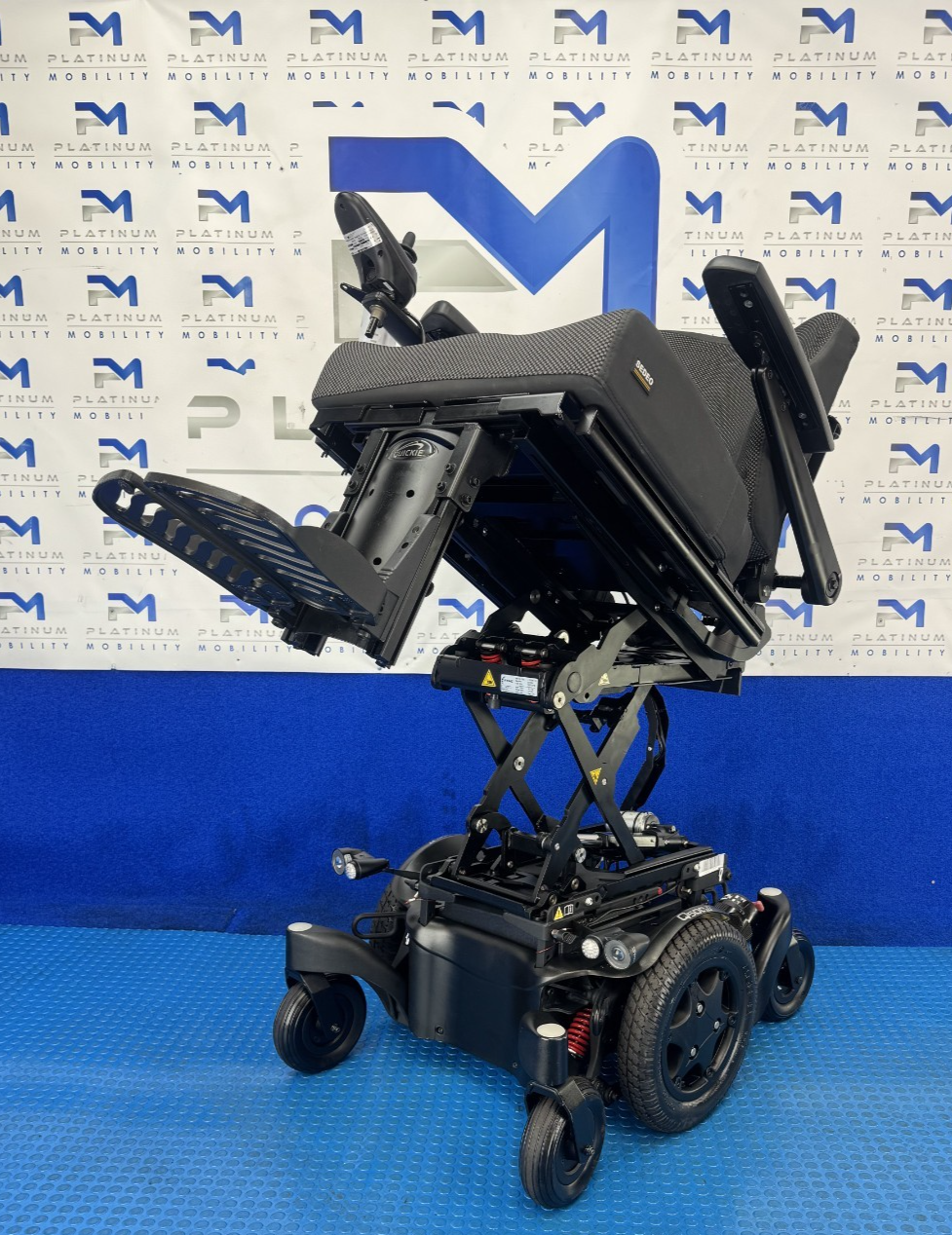 SUNRISE QUICKIE Q500M 6MPH ELECTRIC WHEELCHAIR RISER TILT POWERCHAIR 2455