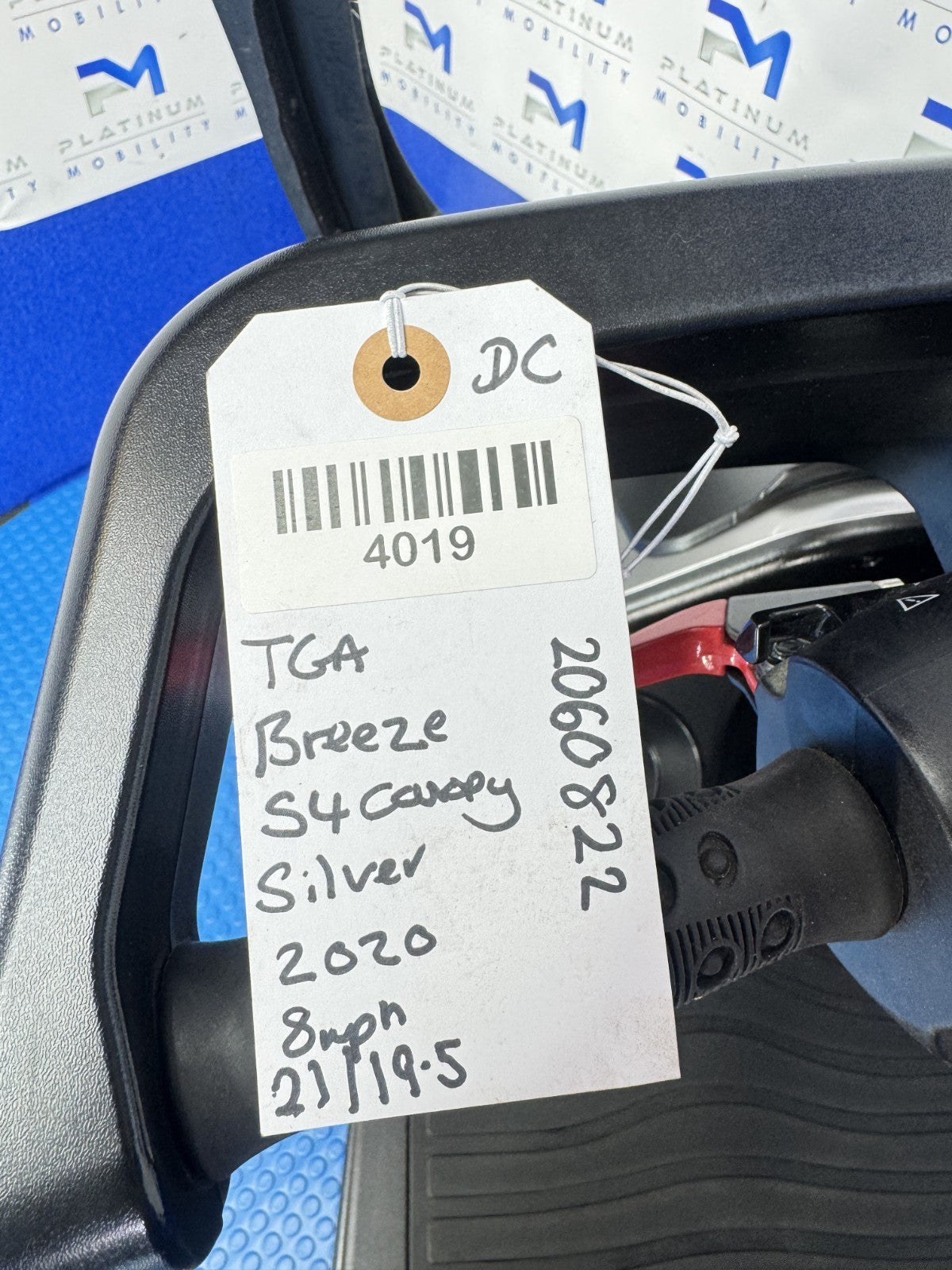 TGA Breeze S4 Canopy 8mph Road LARGE All Terrain Mobility Scooter 4019