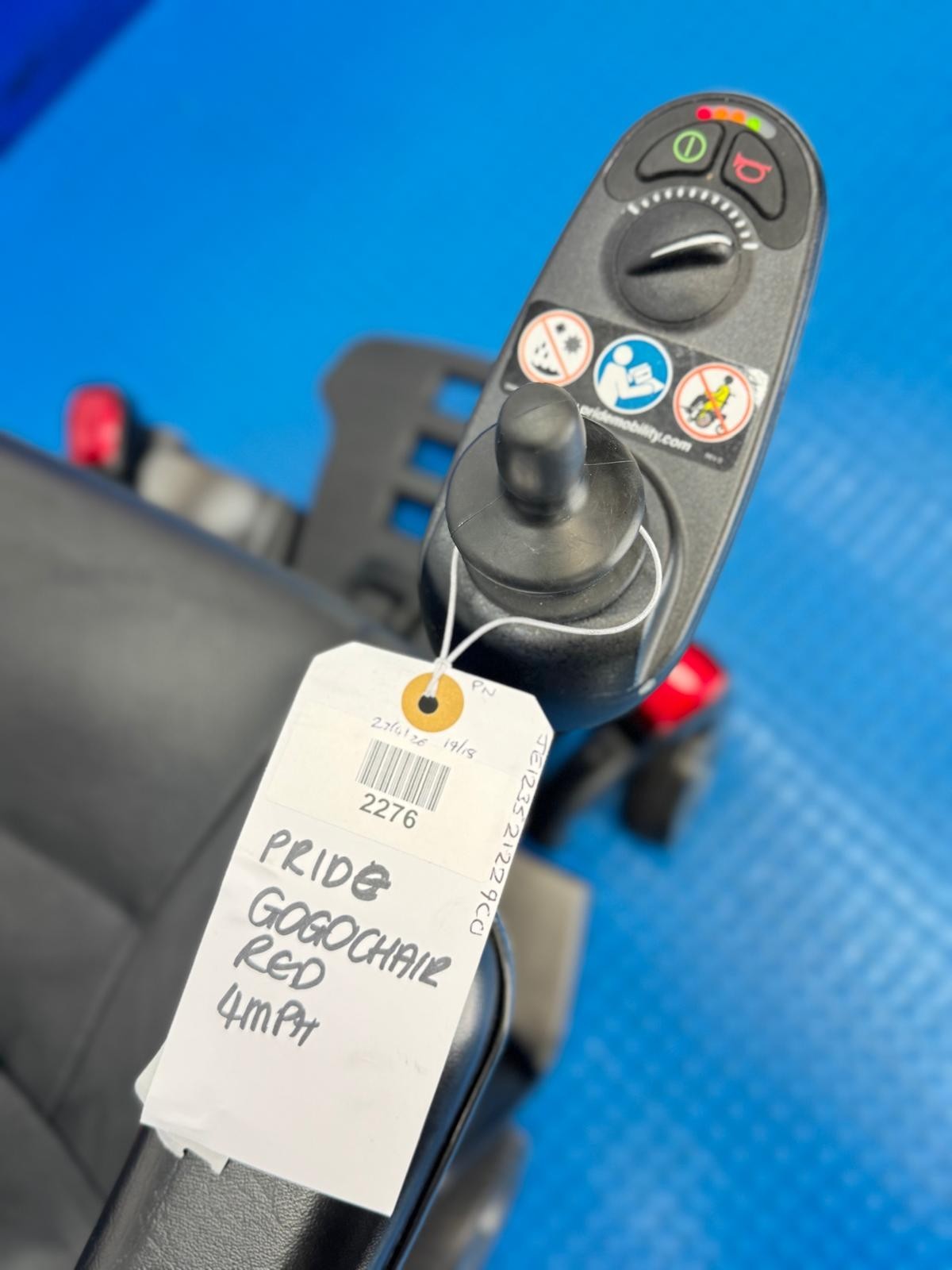 Pride Go Chair 4mph Electric Powerchair | Lightweight Transportable RWD 2276