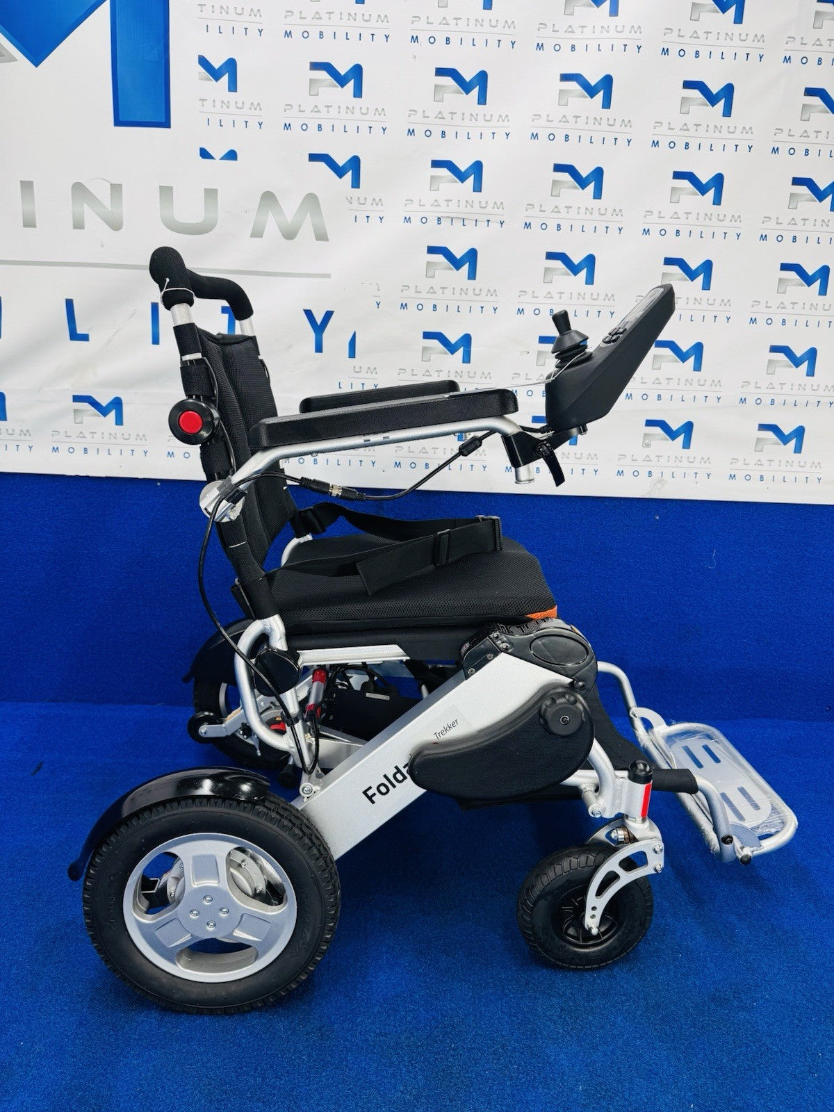 Motion Healthcare 4mph Foldalite Trekker Folding Electric Wheelchair 1371