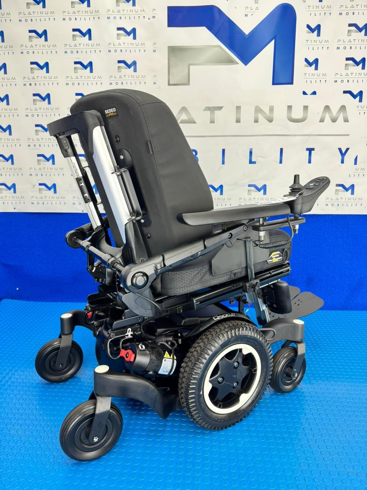 SUNRISE QUICKIE Q500M 6MPH ELECTRIC MOBILITY POWERCHAIR WHEELCHAIR CHAIR 1962