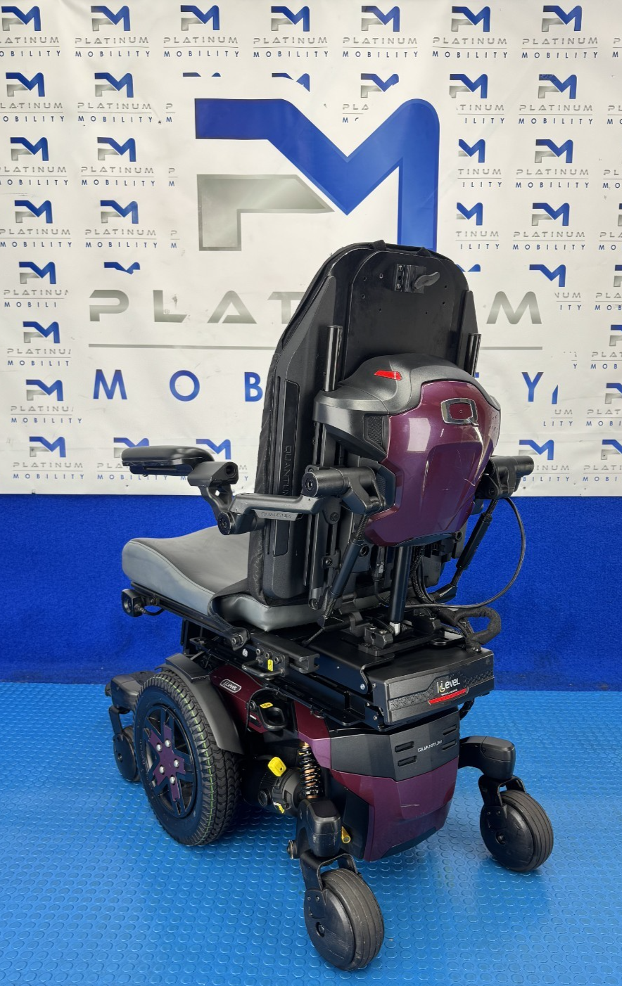 PRIDE QUANTUM EDGE 3 STRETTO 6MPH ELECTRIC POWER WHEELCHAIR POWERCHAIR 2774