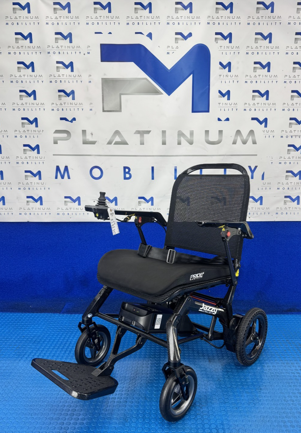 Pride Jazzy Ultralite Foldable Electric Powerchair Lithium Battery 2697 No VAT