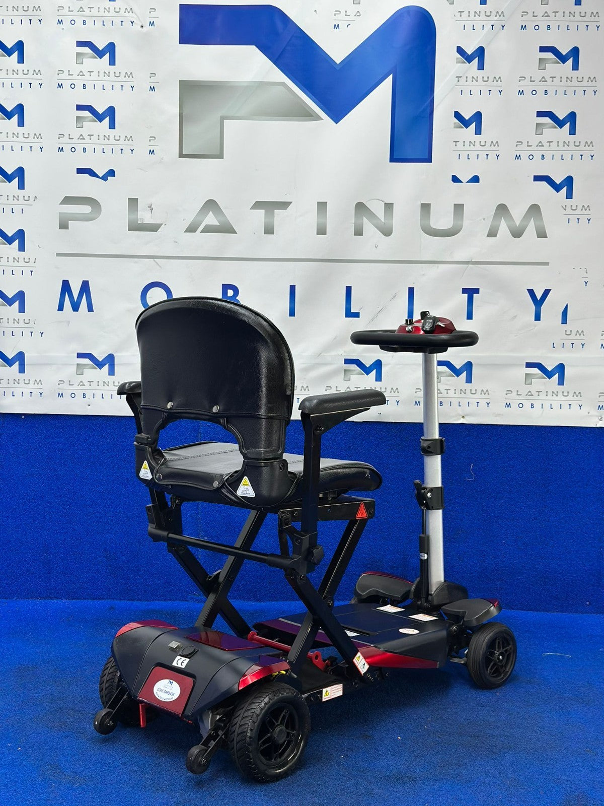 Solax EasyLife Smarti Auto Folding Portable Boot Mobility Scooter Warranty