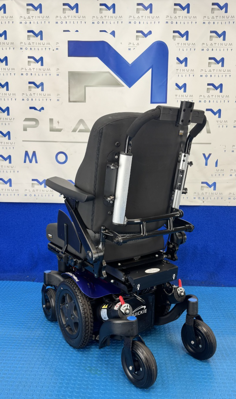 Sunrise Quickie Q300M Mini Powerchair 4 mph Riser, Tilt Electric Wheelchair 2361
