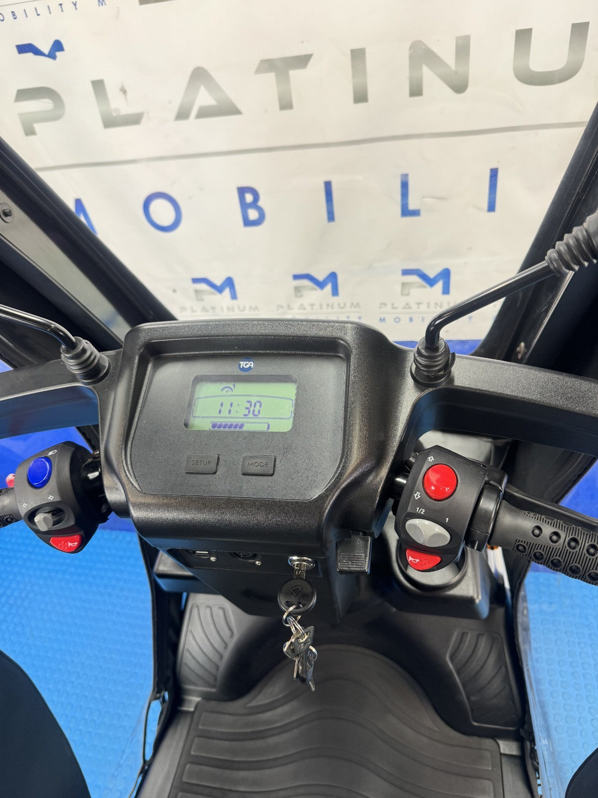 2024 TGA Breeze S4 Canopy 8mph Road All Terrain Mobility Scooter 2433