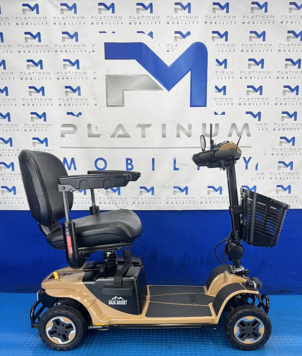 2025 Pride Baja Bandit 8mph Mobility Scooter Off Road Performance 2686