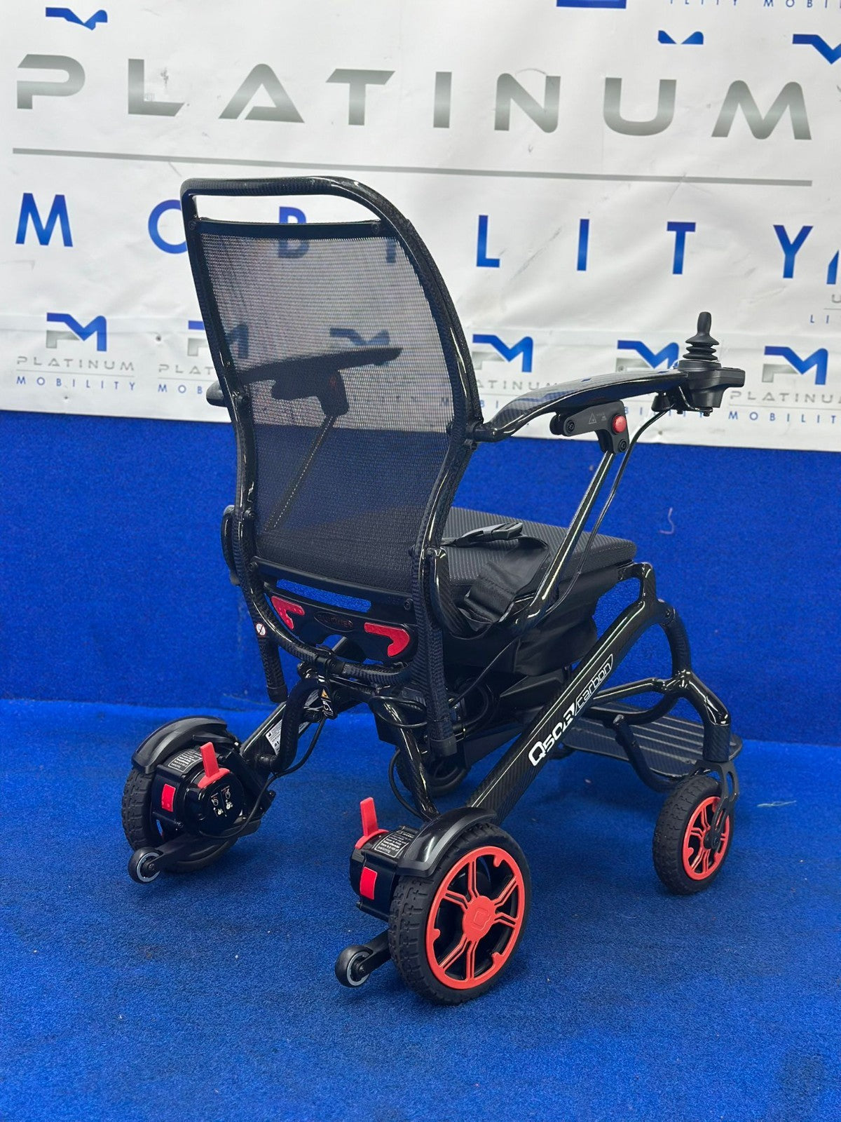 QUICKIE Q50 R LIGHTWEIGHT CARBON FIBRE ELECTRIC POWERCHAIR FOLDING 4MPH