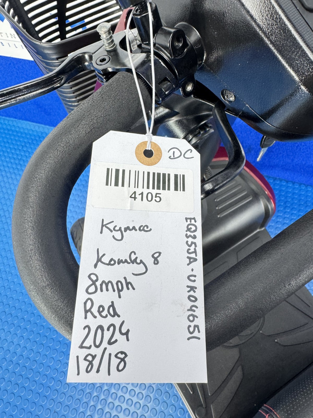 Kymco Komfy 8 8mph Mobility Scooter New Batteries No VAT 4105