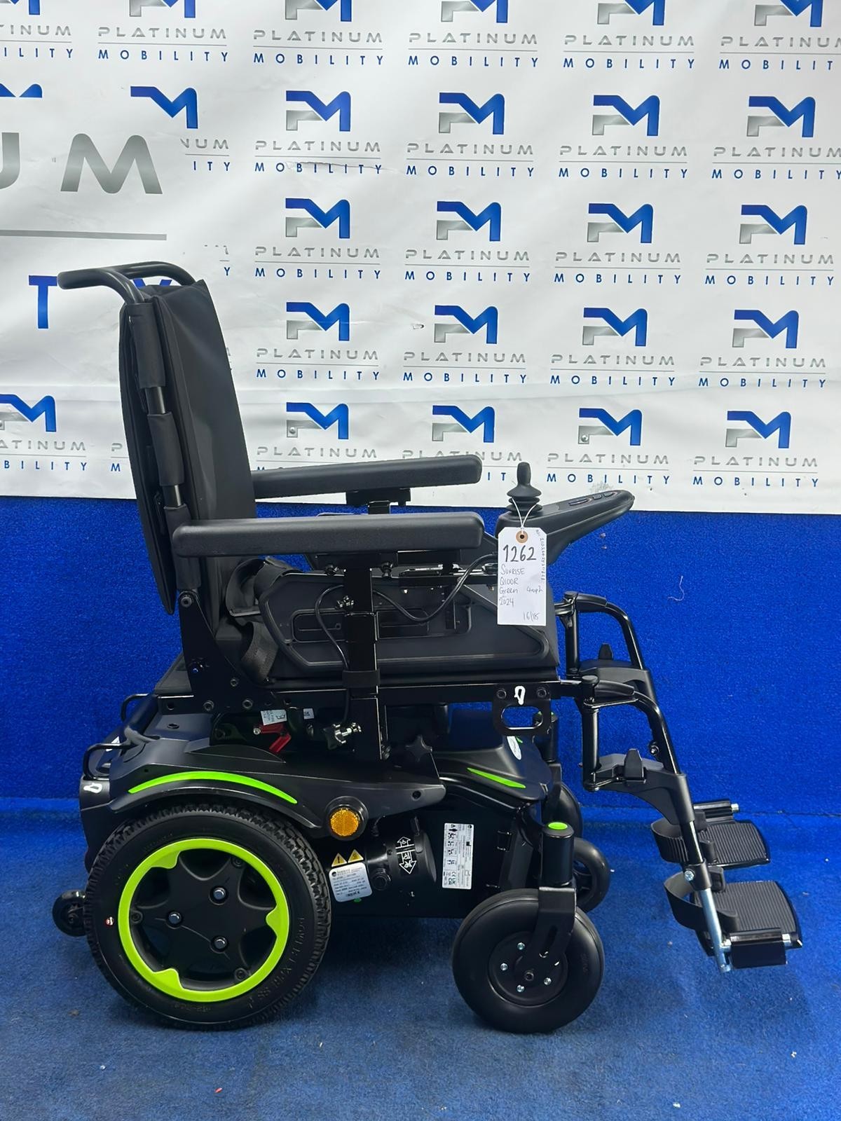 2024 Quickie Q100R Powerchair – 4mph Small Electric Wheelchair (1262)