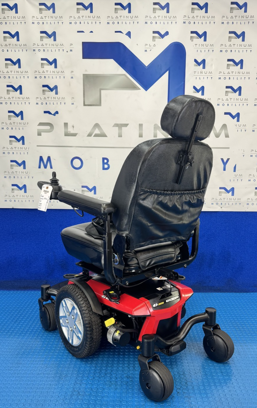 Pride Jazzy 600 ES Electric Wheelchair 4mph New Batteries 2957