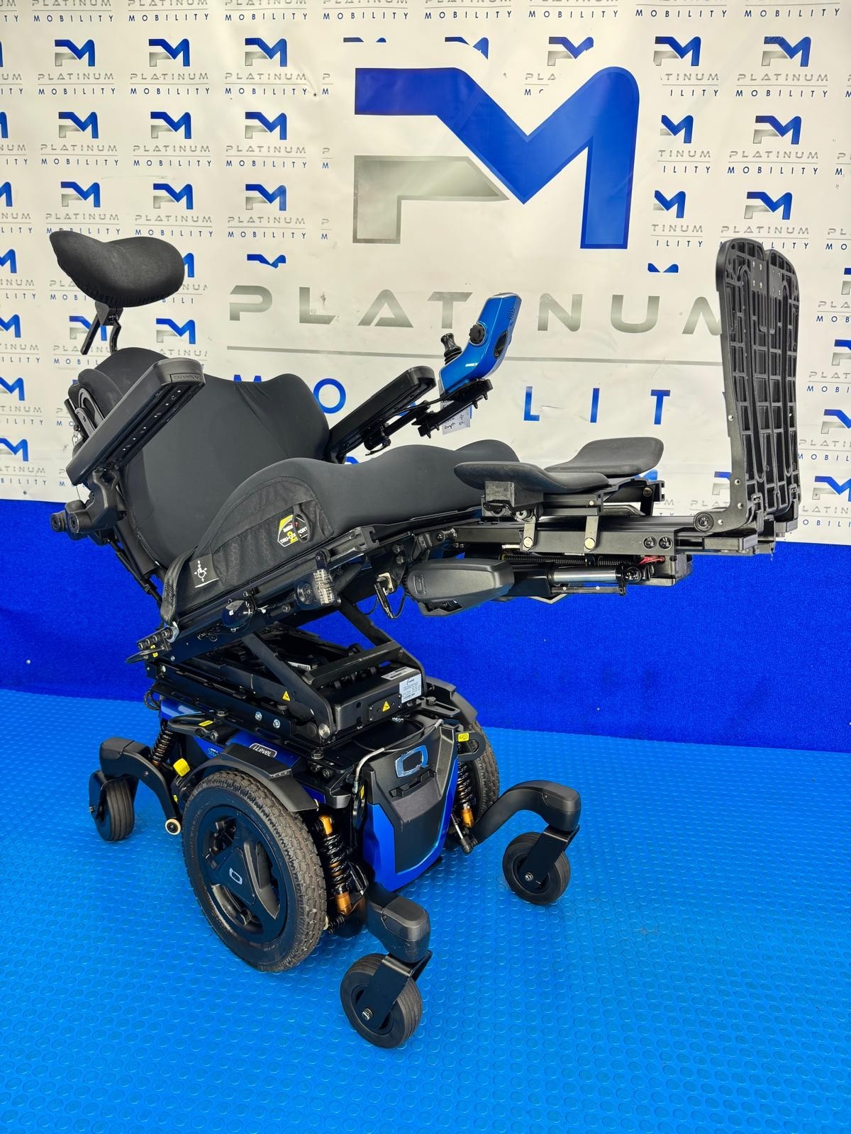 PRIDE QUANTUM EDGE 3 STRETTO 6MPH ELECTRIC POWER WHEELCHAIR POWERCHAIR 1966