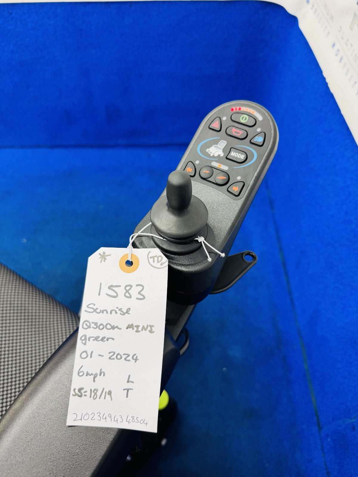 2024 Quickie Q300 Mini Powerchair 6mph Riser Electric Wheelchair by Sunrise 1583