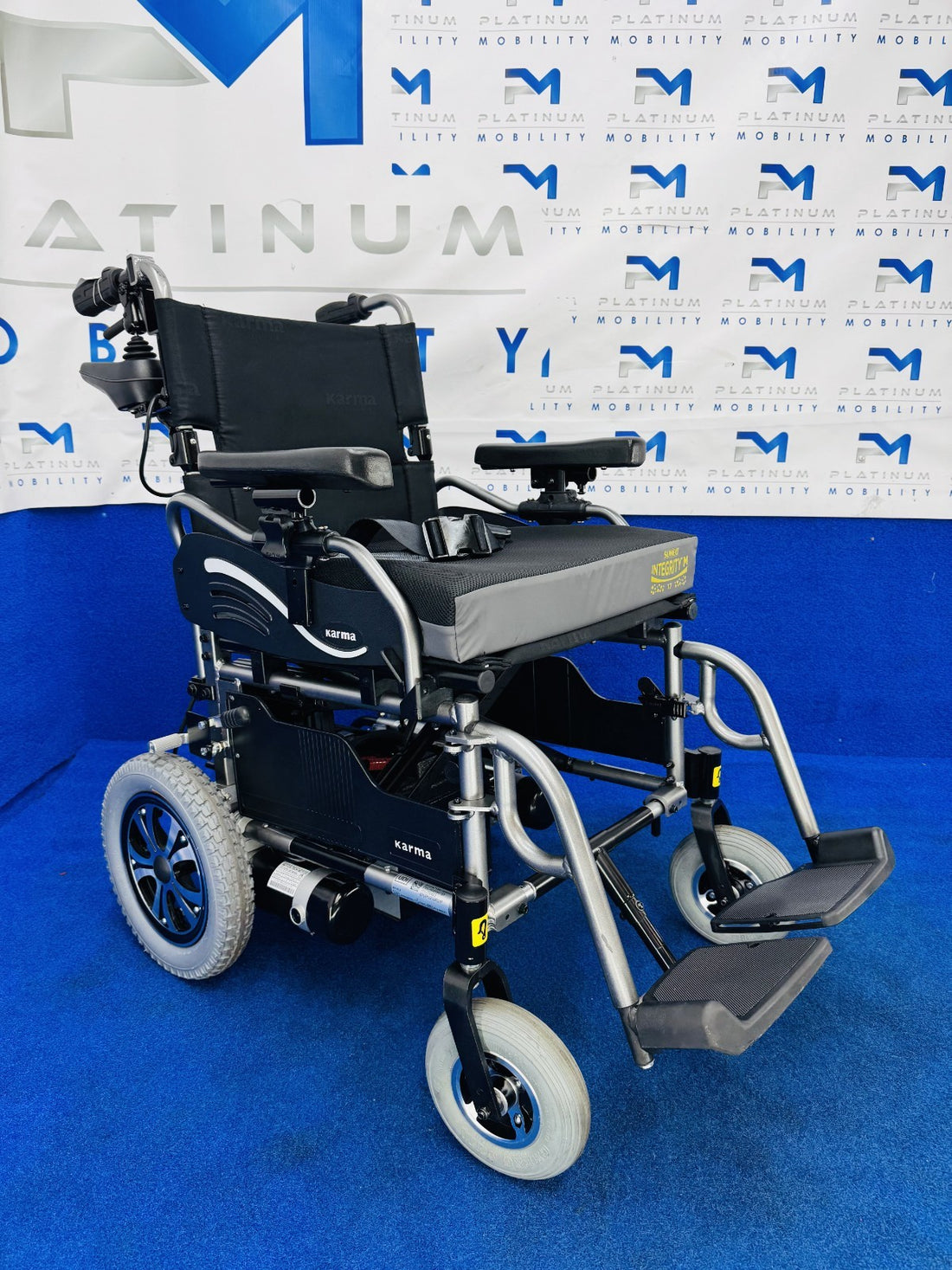 Karma Falcon KP-25 Powerchair – Attendant 4mph Lightweight Wheelchair (1305)