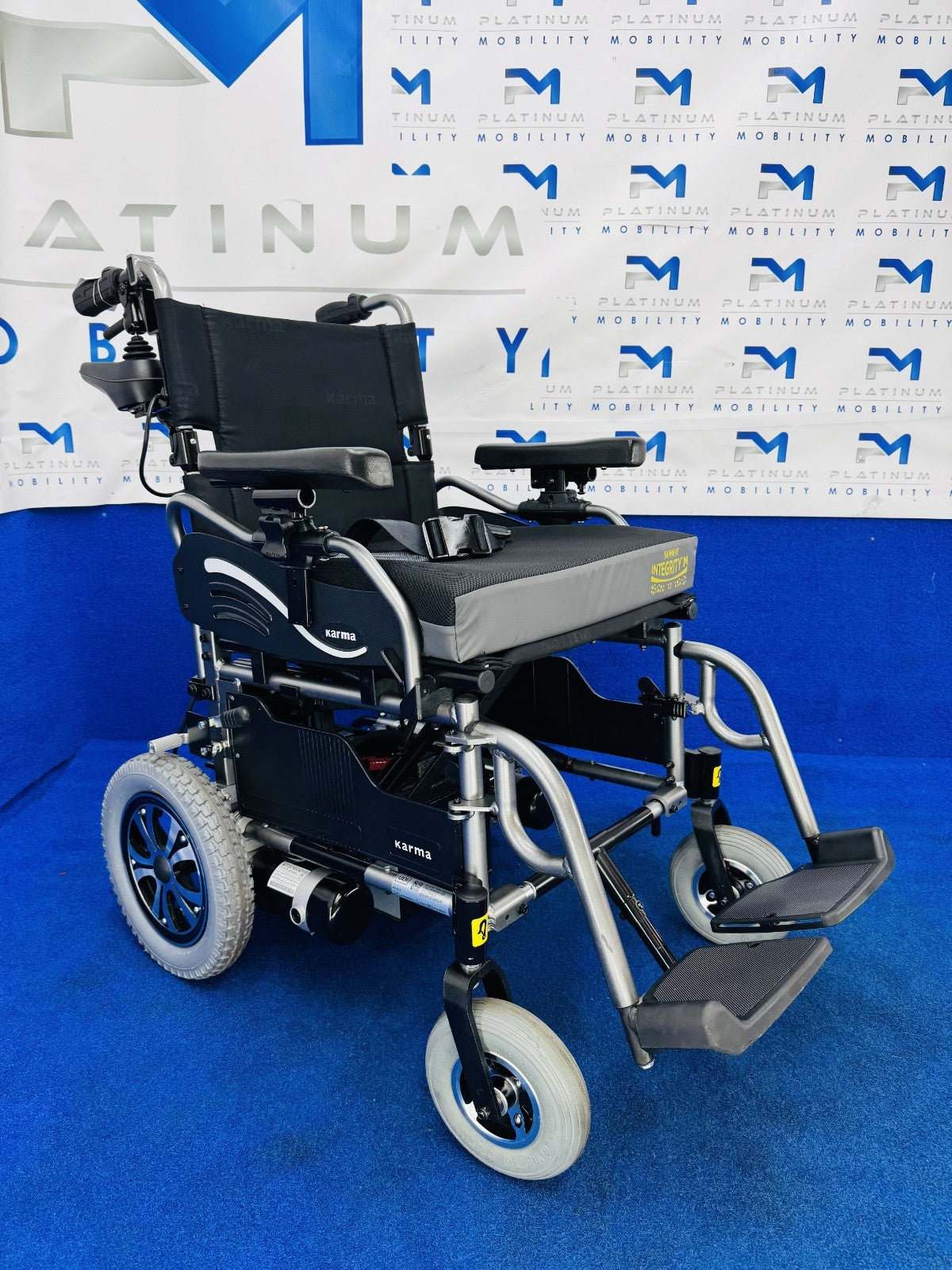 Karma Falcon KP-25 Powerchair – Attendant 4mph Lightweight Wheelchair (1305)