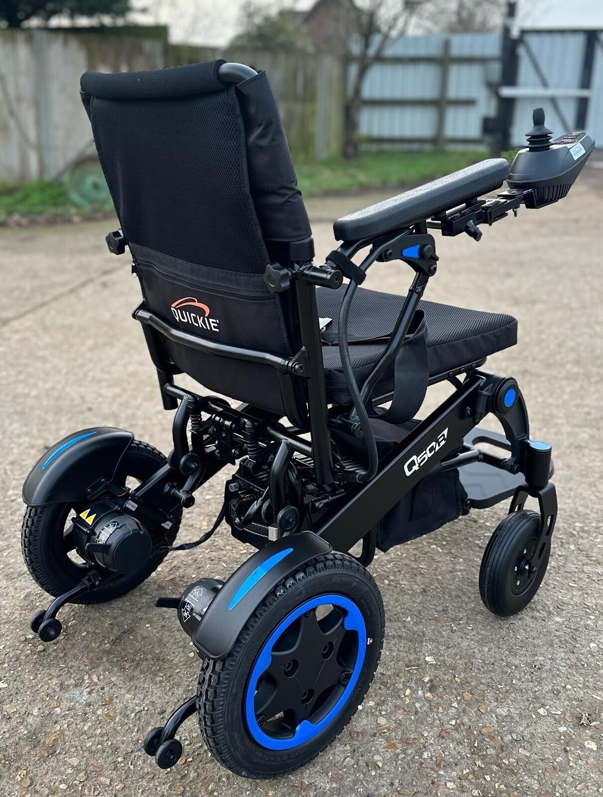 QUICKIE Q50R FOLDING 4MPH FOLDING TRANSPORTABLE ELECTRIC POWERCHAIR SCOOTER W...