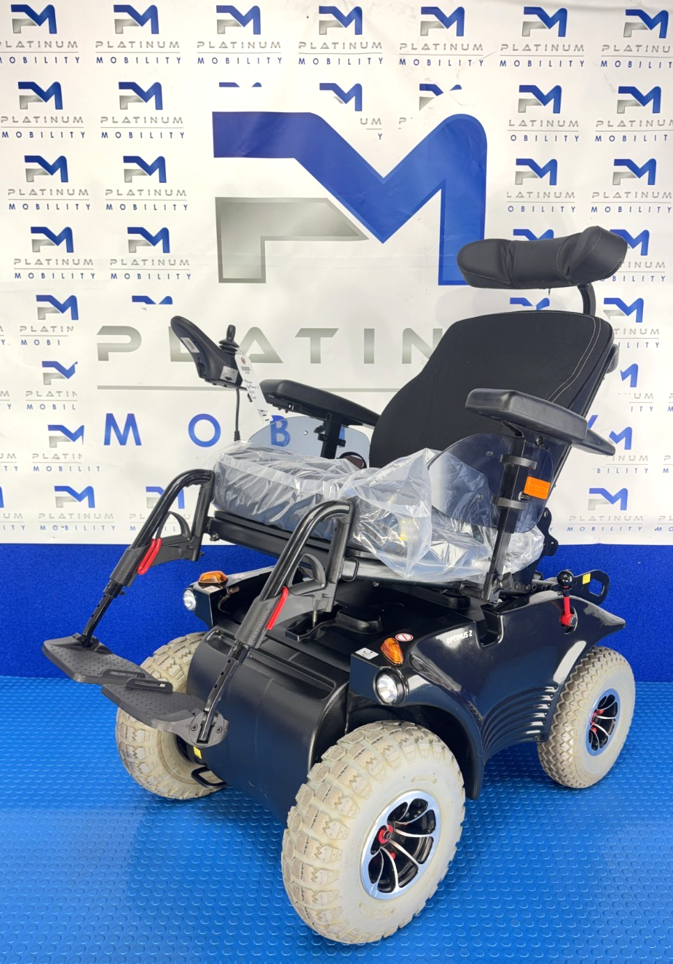 Meyra Optimus 2 FWD New Batteries, Air Tyres No VAT 5mph Wheelchair 2704