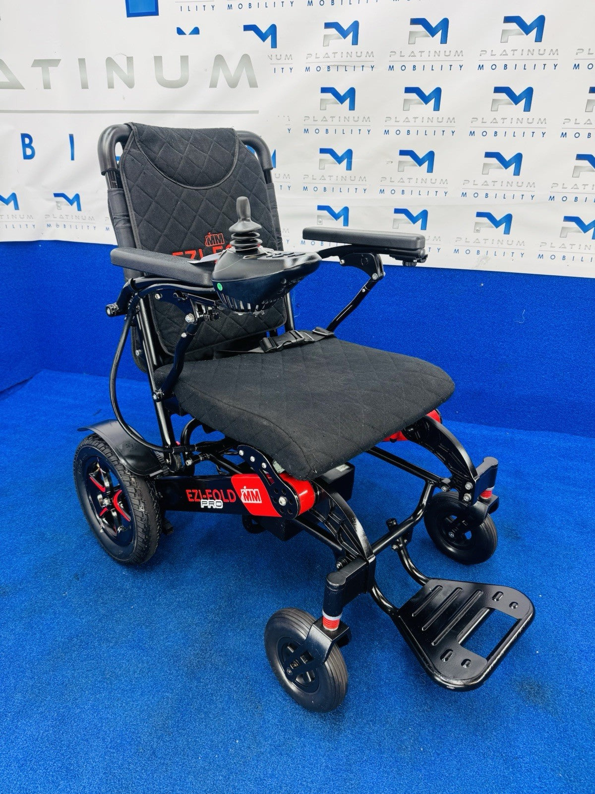 Monach Ezi-FOLD 4 MPH PRO FOLDING ELECTRIC WHEELCHAIR MOBILITY POWERCHAIR 955