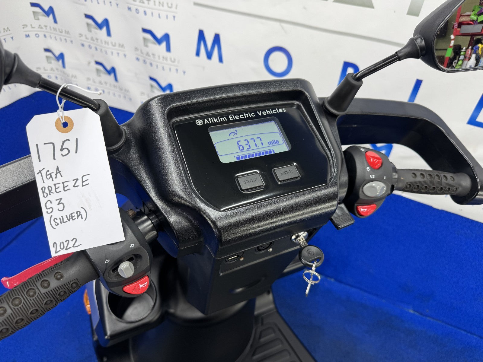 2022 TGA Breeze S3 8MPH Mobility Scooter All Terrain 1751