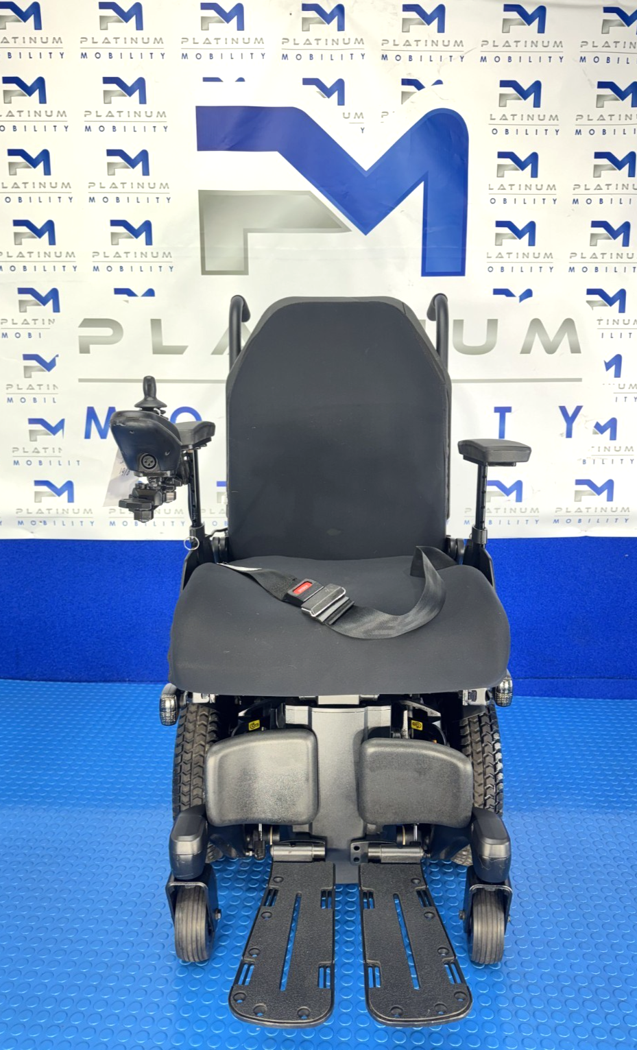 PRIDE STRETTO EDGE 3 POWERCHAIR 6MPH NEW BATTERIES, SOLID TYRES 2959