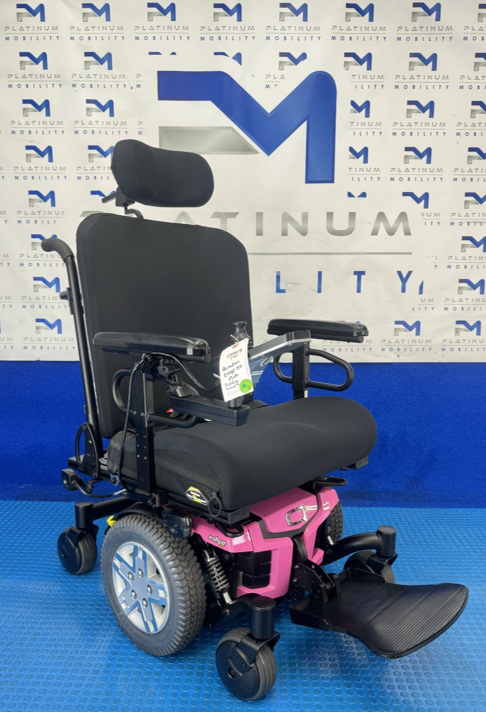 Quantum Edge HD Electric Wheelchair Heavy Duty New Batteries 2781