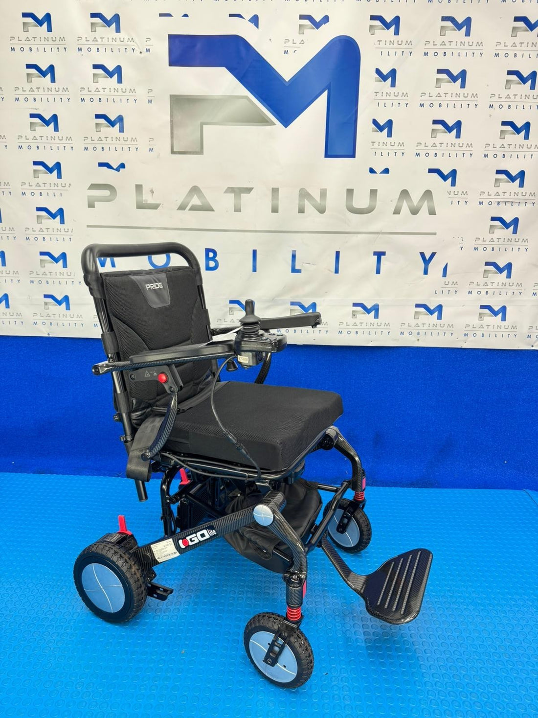 Pride I Go Lite Carbon Fibre Lightweight Portable Powerchair 18kg 4mph 1942