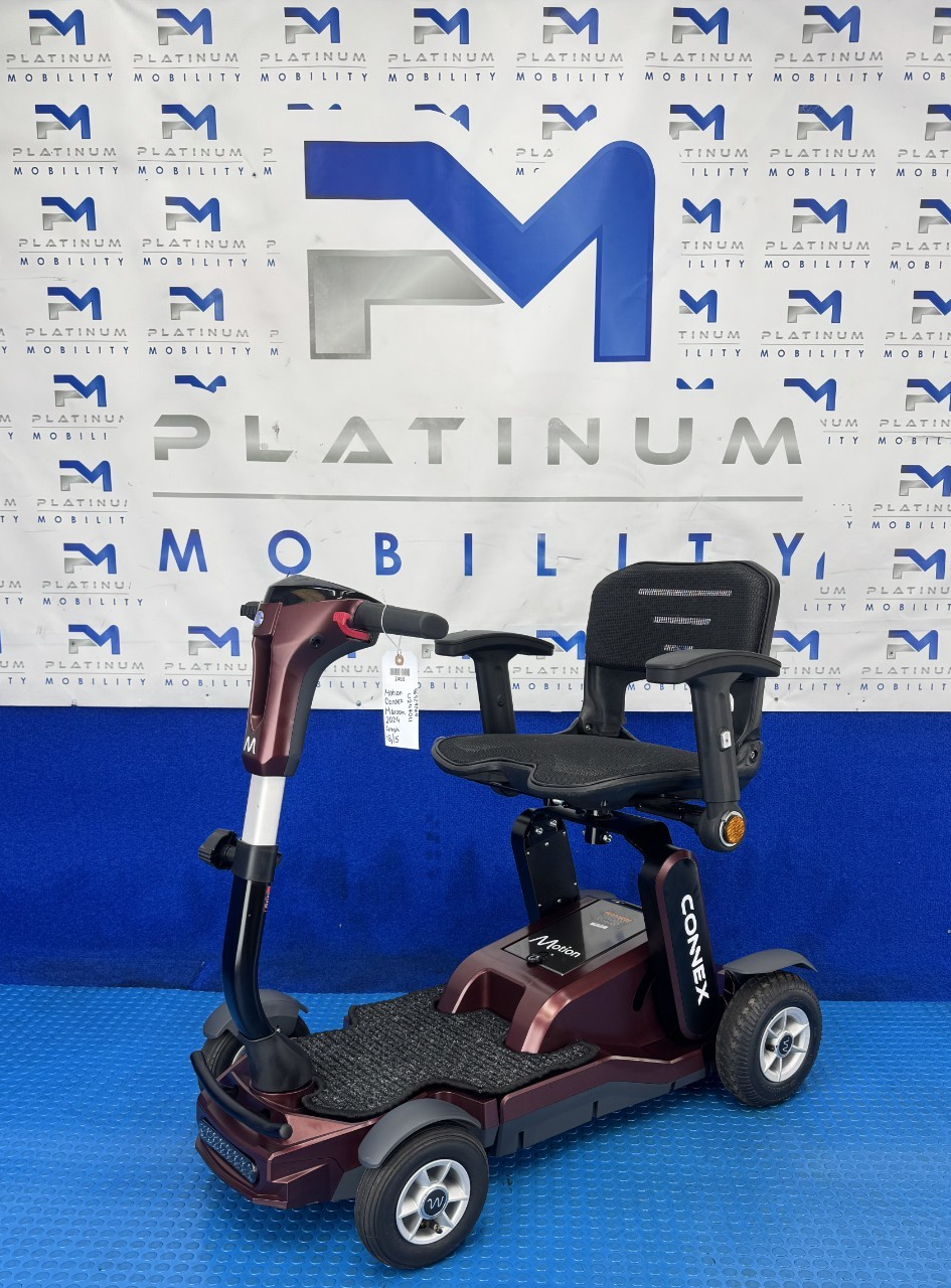 BRAND NEW Motion Healthcare Connex Electric Folding Mobility Scooter 4mph NEW