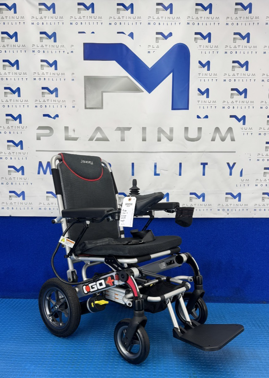 Pride iGo Plus Folding Powerchair 4Mph – Lightweight Electric Wheelchair 2927