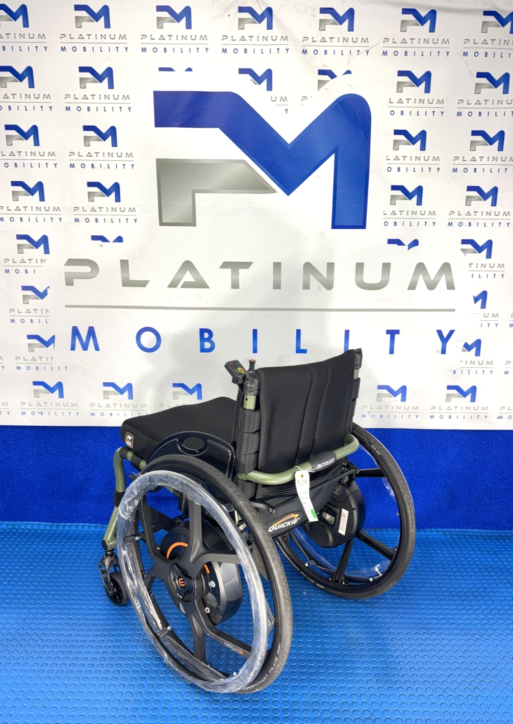 New Sunrise Quickie Nitrum Active Wheelchair Empulse M90 Power Assist 4106