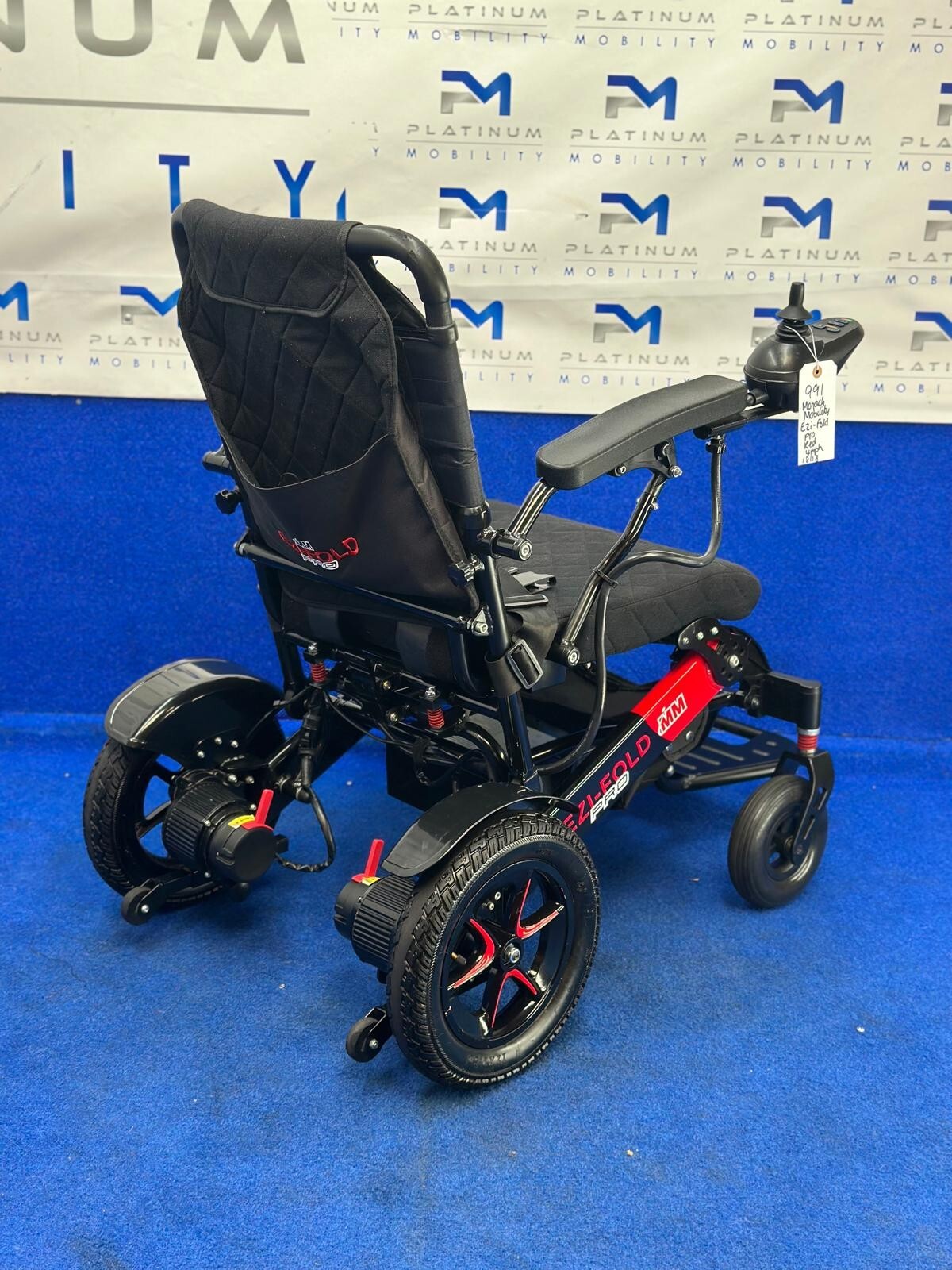Monach Ezi-FOLD PRO FOLDING ELECTRIC WHEELCHAIR MOBILITY POWERCHAIR 4 MPH 991