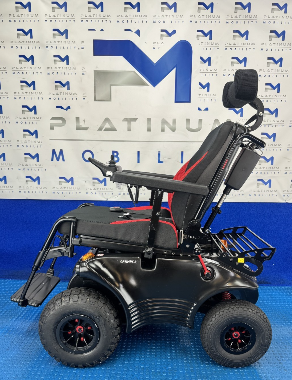 Meyra Optimus RS 2 Rear Wheel Drive 8Mph New Batteries Solid tyres 2640
