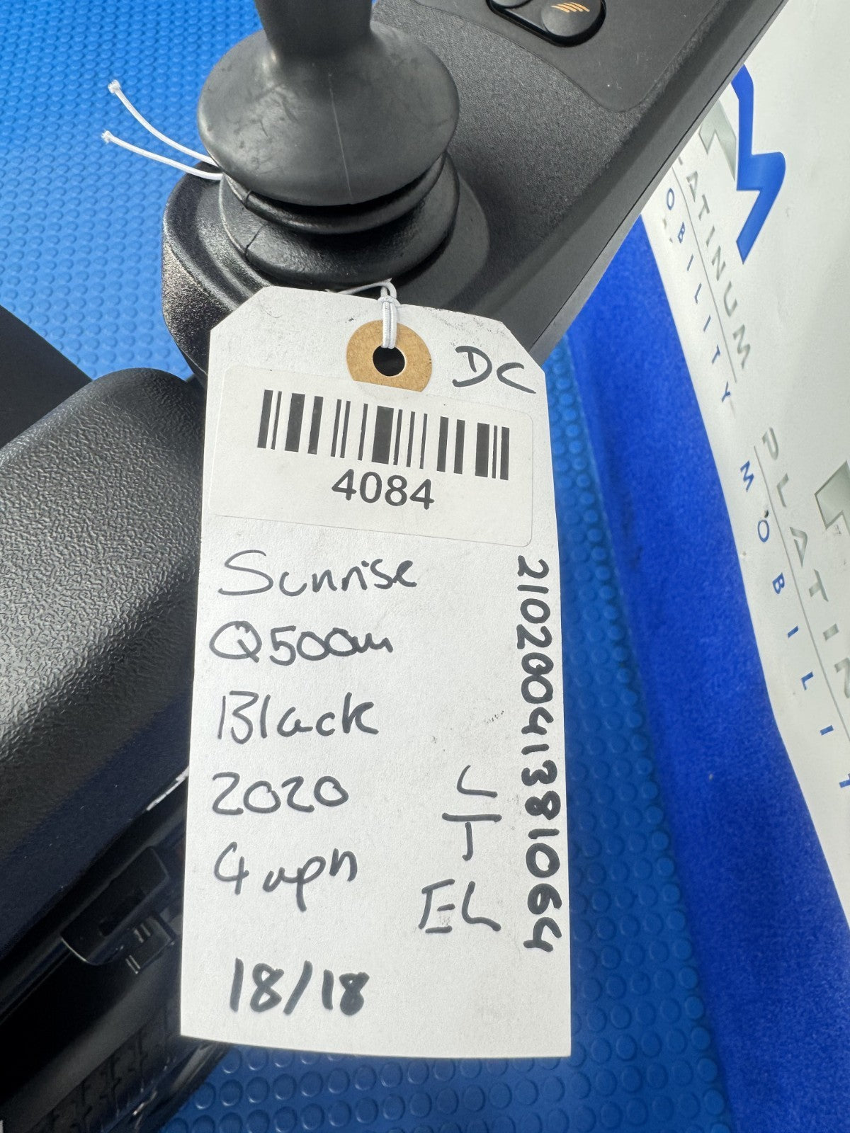 Sunrise Quickie Q500M Powerchair 4mph Electric Riser, Tilt Legs Wheelchair 4084