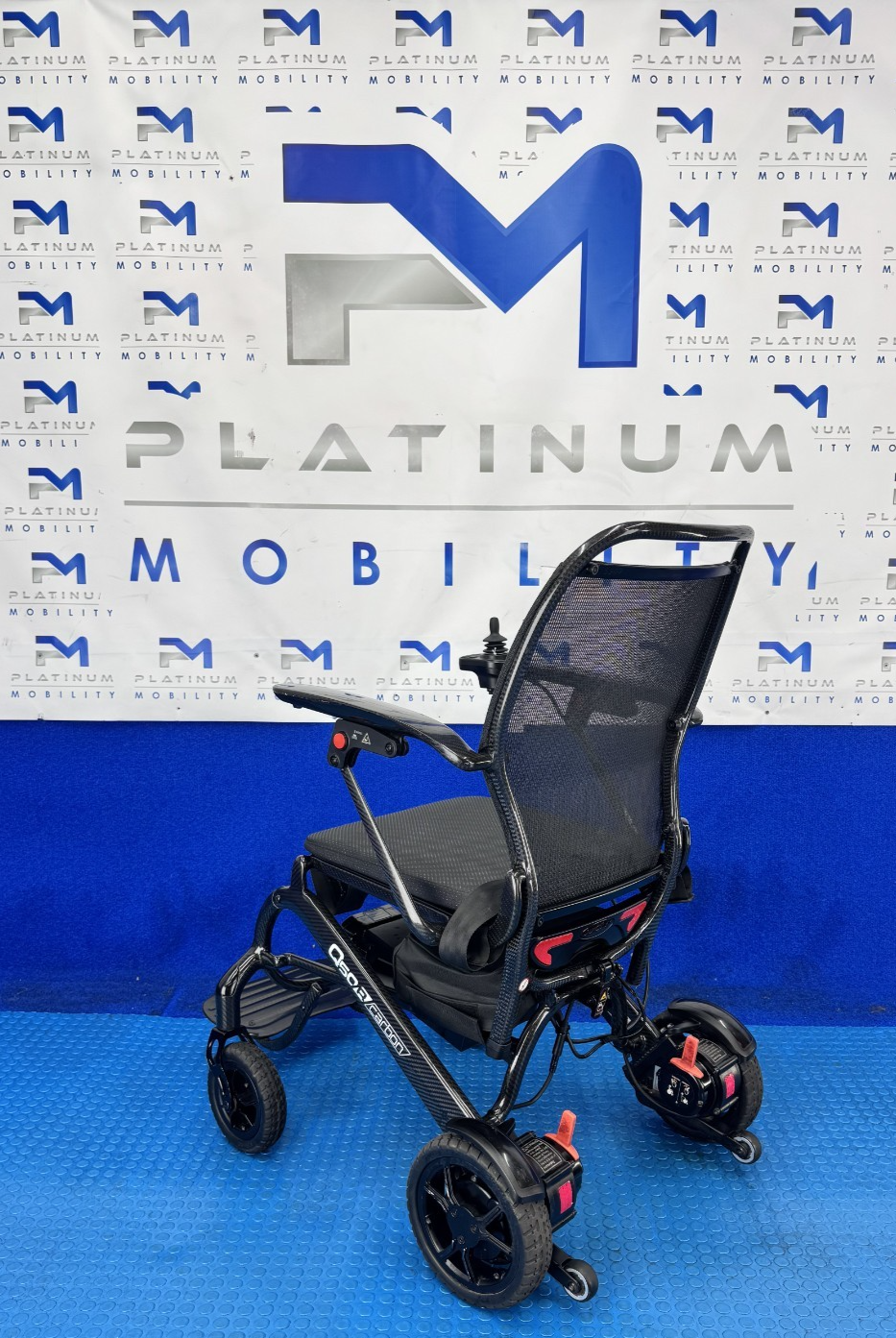 Sunrise Quickie Q50R 14KG Carbon Fibre Electric Wheelchair Powerchair 4MPH 2386