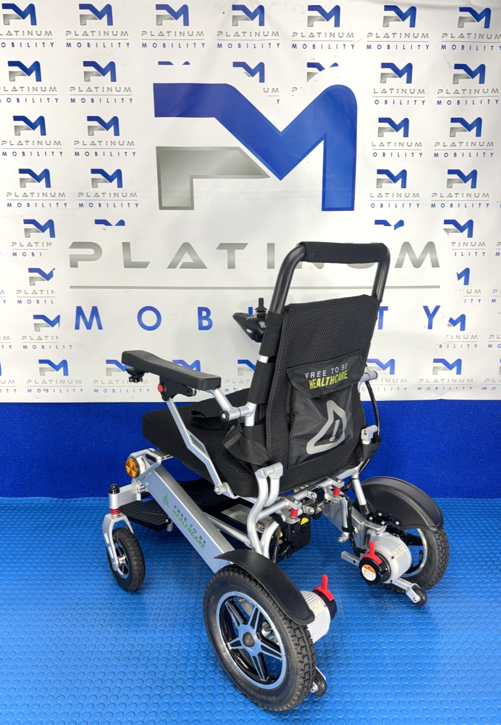 Free To Be Healthcare Folding wheelchair Lithium Battery 4mph 4190