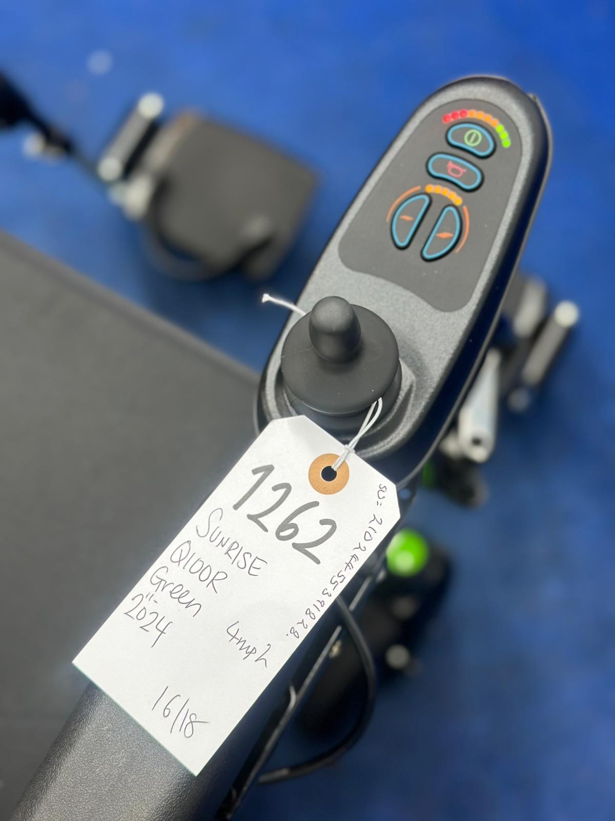 2024 Quickie Q100R Powerchair – 4mph Small Electric Wheelchair (1262)