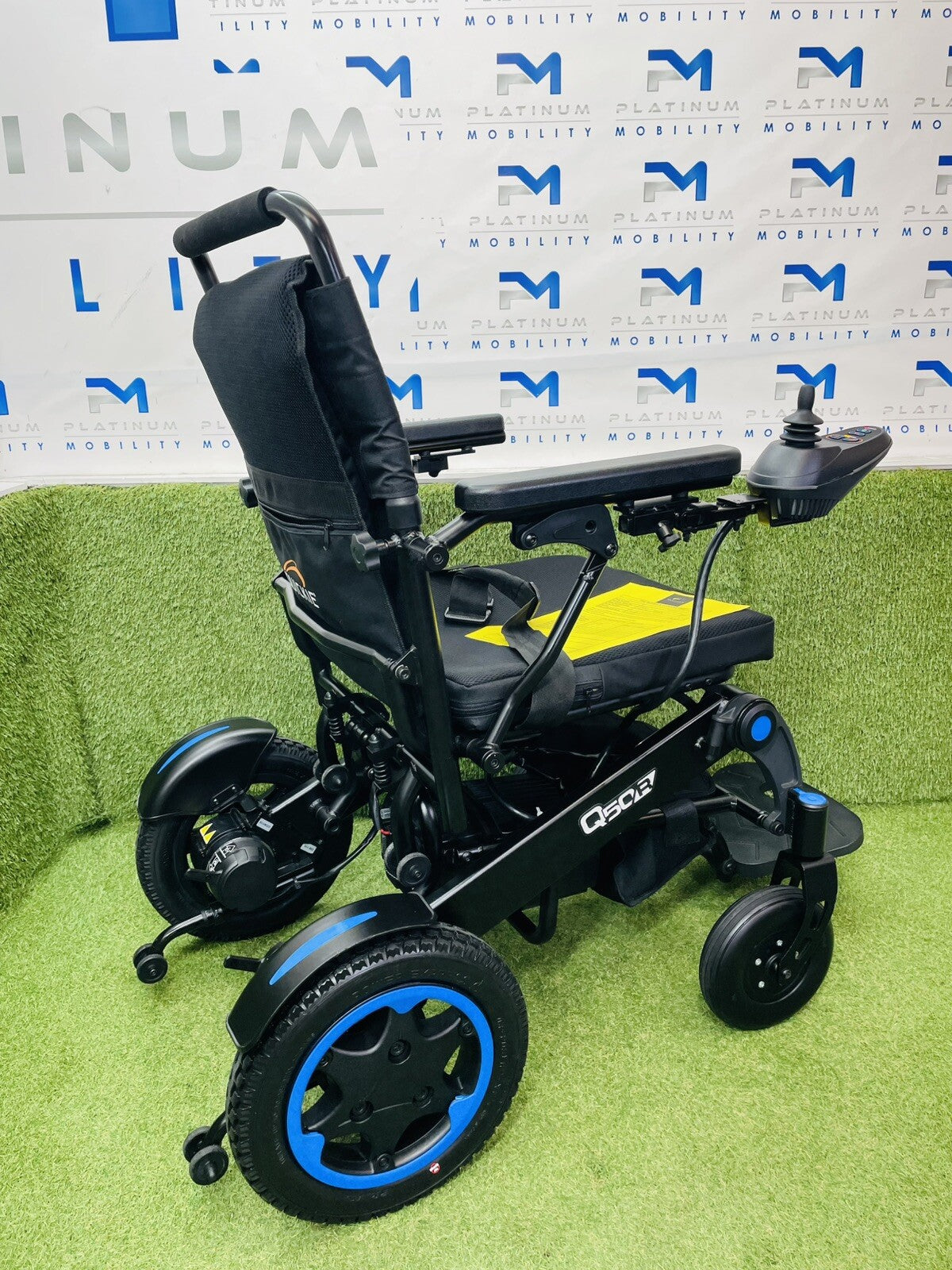 QUICKIE Q50R FOLDING 4MPH TRANSPORTABLE LITHIUM ELECTRIC POWERCHAIR WHEELCHAIR