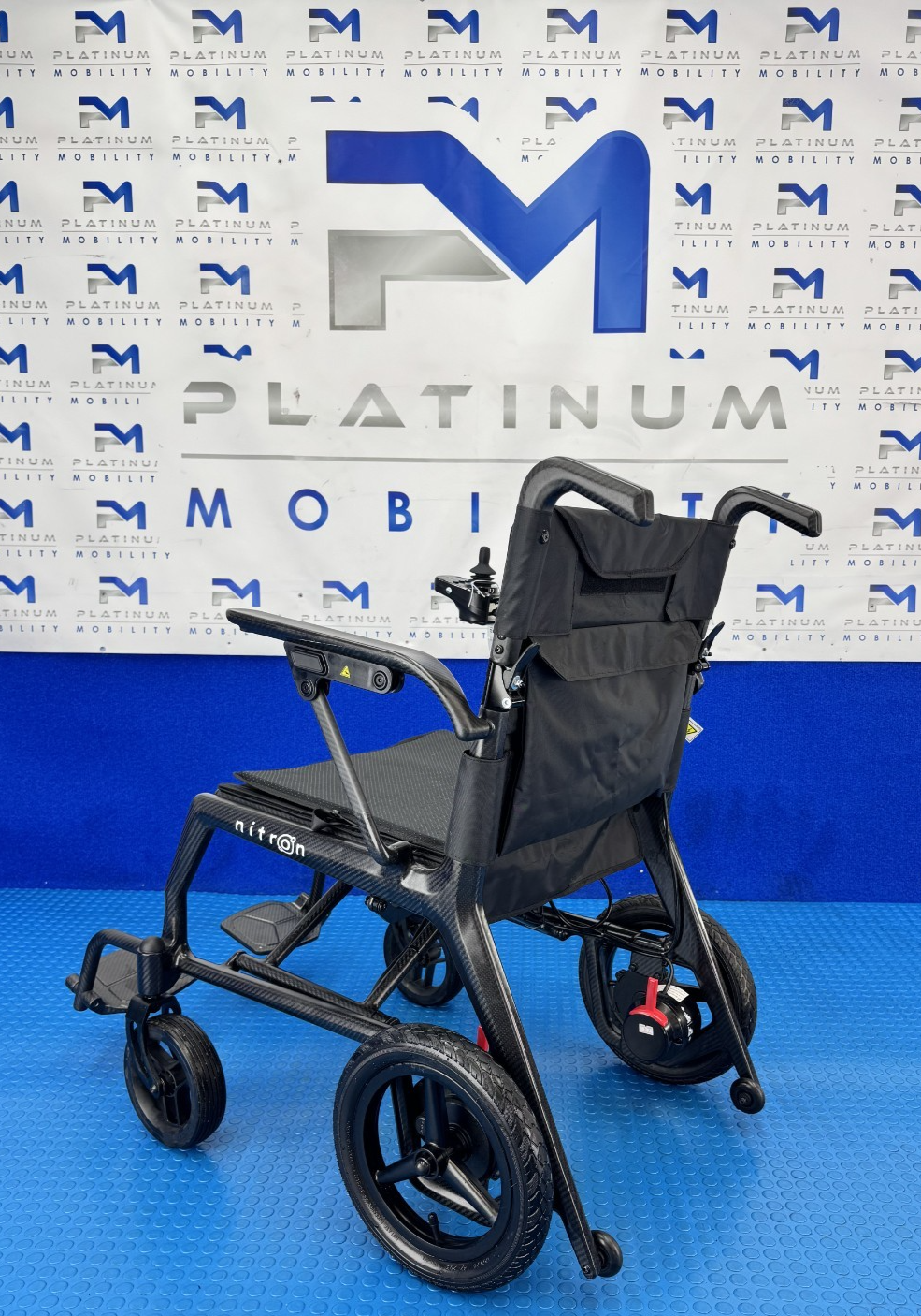 Carbon Fibre Ultra Lightweight Powerchair 12.8kg. Motion Nitron Powerchair 2336